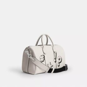 Disney X Coach Compass Bag 35 with Mickey Mouse