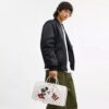Disney X Coach Compass Bag 35 with Mickey Mouse