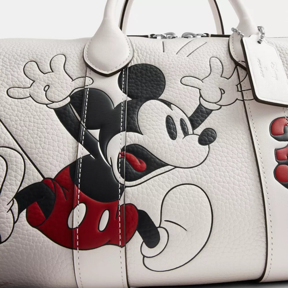 Disney X Coach Compass Bag 35 with Mickey Mouse
