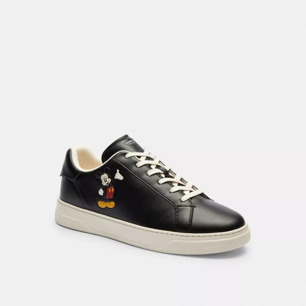 Disney X Coach High Line Sneaker with Mickey Mouse