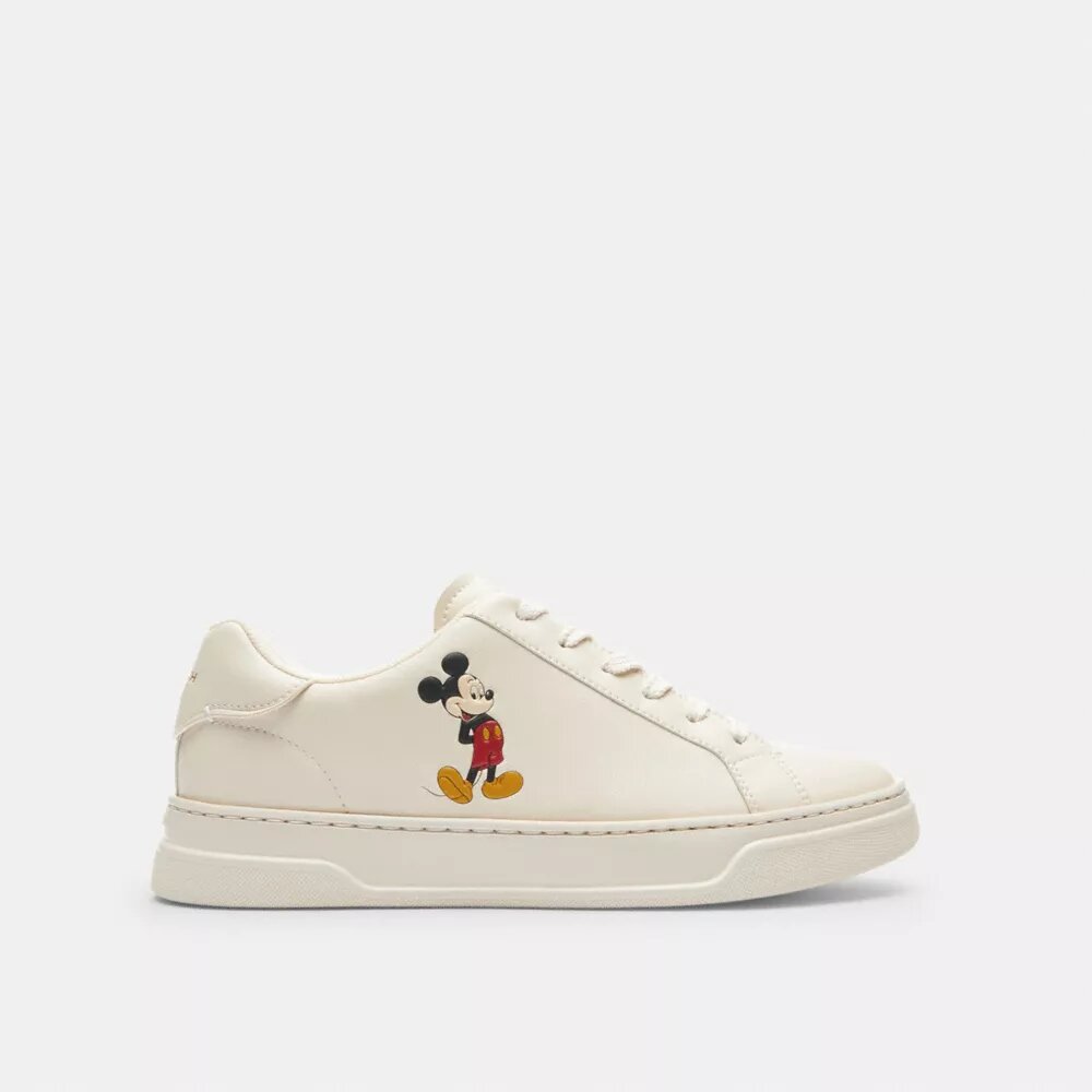 Disney X Coach High Line Sneaker with Mickey Mouse