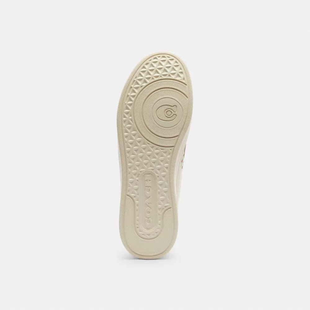 Disney X Coach High Line Sneaker with Sticker Print
