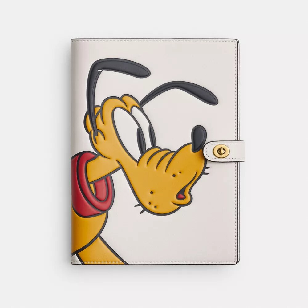 Disney X Coach Notebook with Pluto