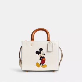 Disney X Coach Rogue Bag 25 with Mickey Mouse