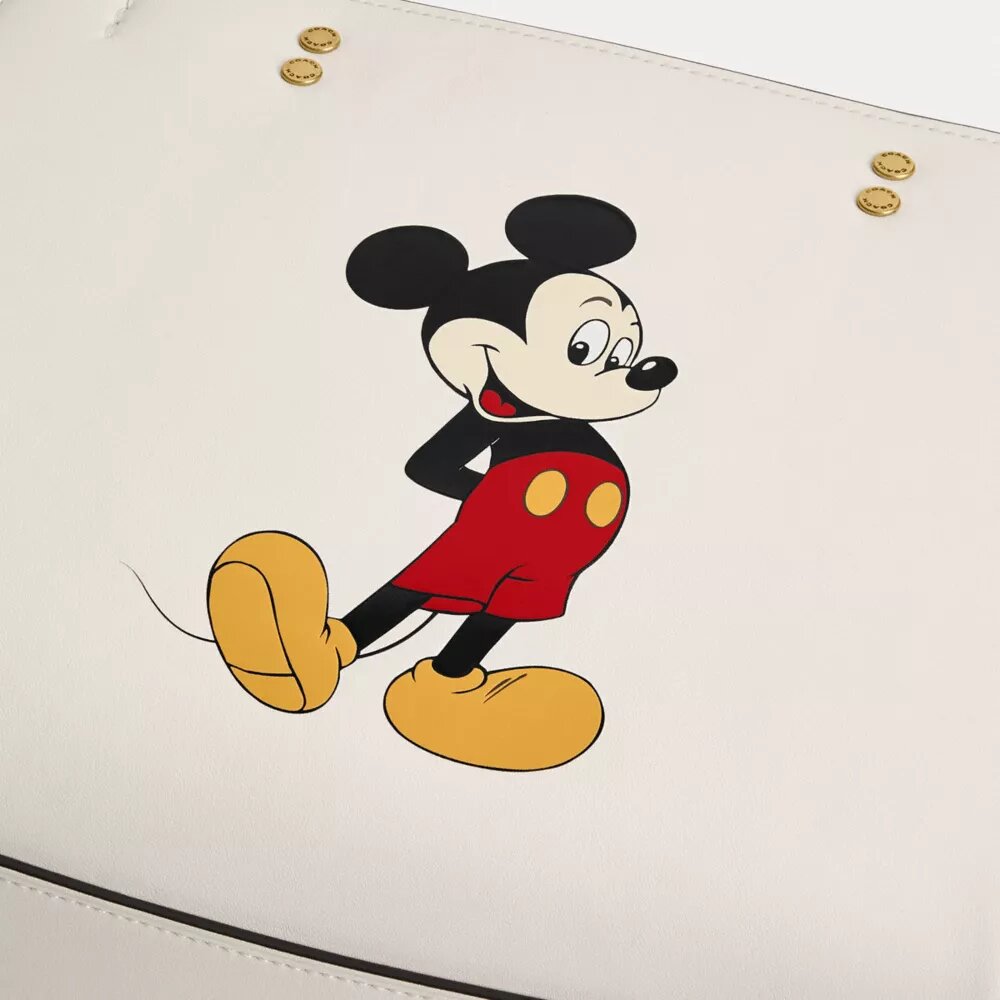 Disney X Coach Rogue Bag 25 with Mickey Mouse