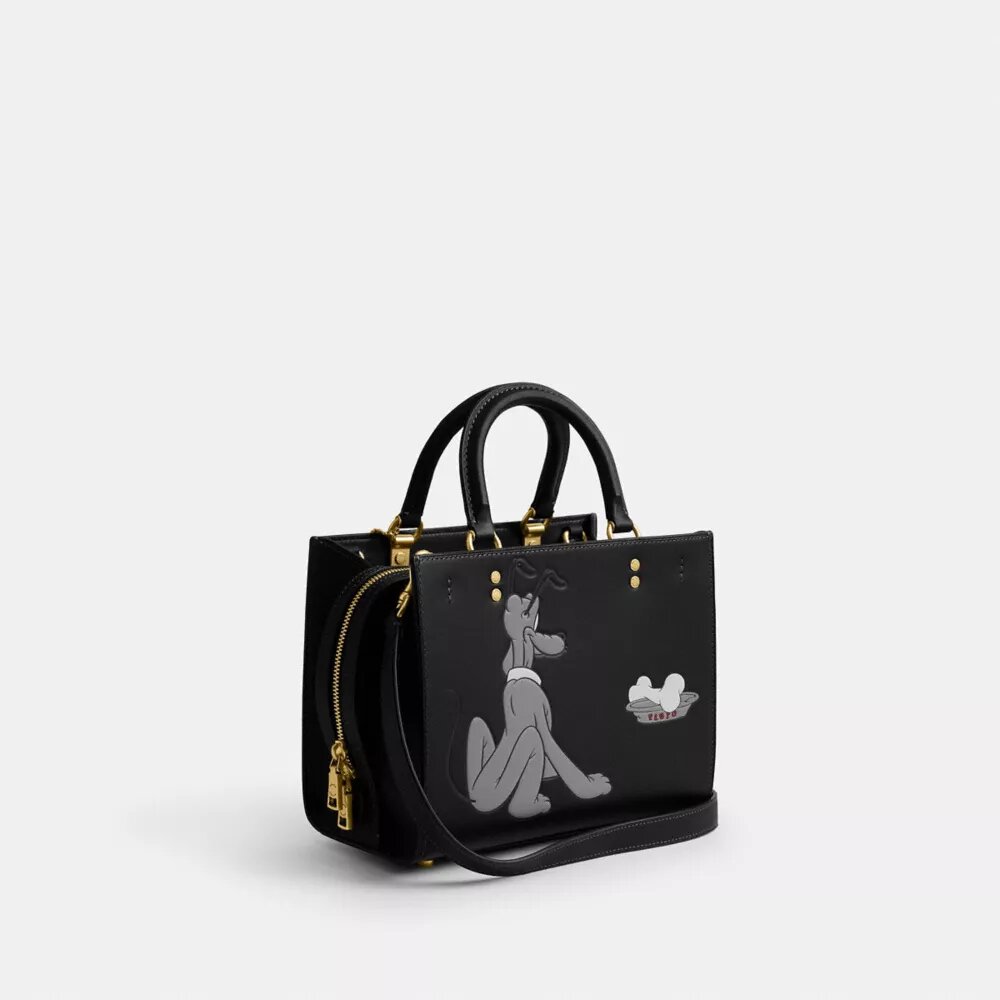 Disney X Coach Rogue Bag 25 with Pluto