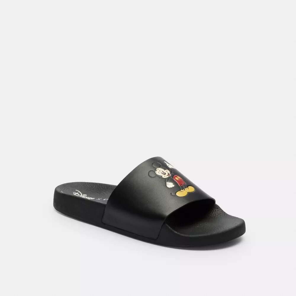 Disney X Coach Slide with Mickey Mouse