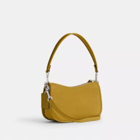 Disney X Coach Swinger Bag in Regenerative Leather with Mickey Mouse and Friends