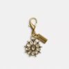 Diy Crystal Flower Charm