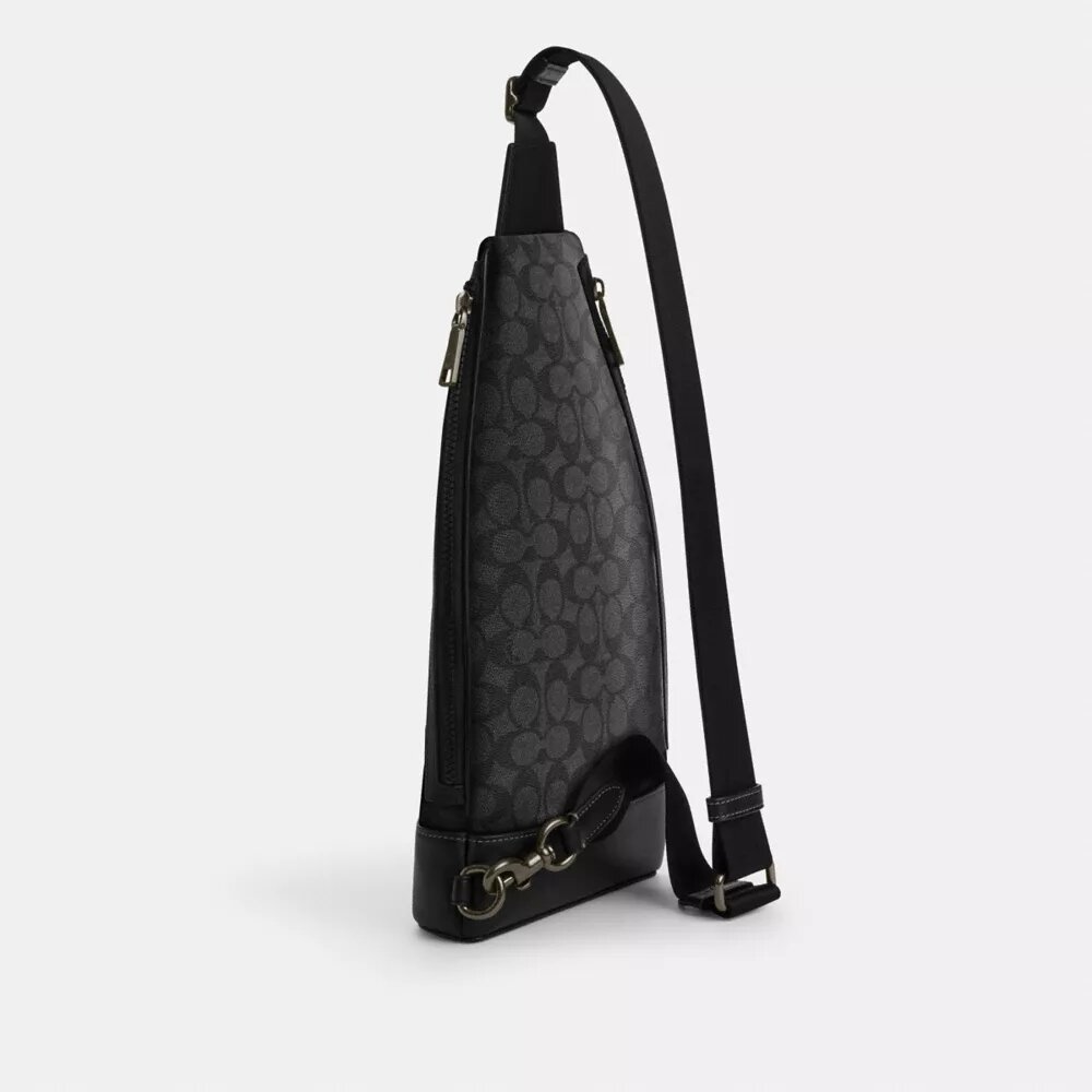 Dominic Sling Pack in Signature Canvas