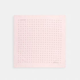 Dotty Heart Print Silk Bandana