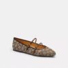 Double Buckle Mary Jane in Signature Jacquard