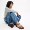 Double Strap Sandal in Signature