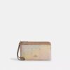 Double Zip Wallet in Rainbow Signature Canvas