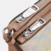 Double Zip Wallet in Rainbow Signature Canvas