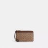 Double Zip Wallet in Signature Canvas