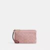 Double Zip Wallet in Signature Denim