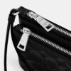 Double Zip Wallet in Signature Denim
