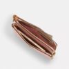 Double Zip Wristlet in Signature Canvas with Charms