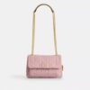 Elodie Crossbody Bag 18 in Loved Denim with Quilting