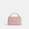 Elodie Crossbody Bag 18 in Loved Denim with Quilting