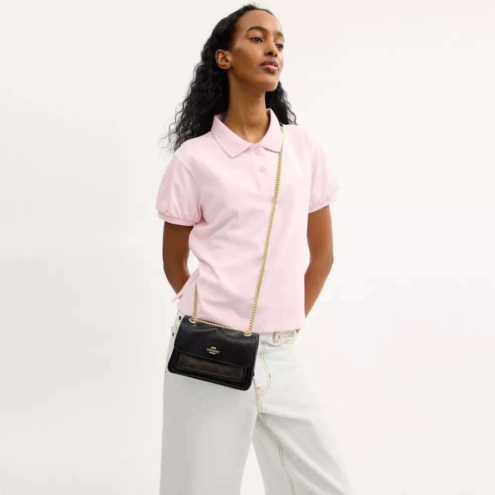 Elodie Crossbody Bag 18 in Signature Canvas