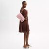 Elodie Crossbody Bag in Loved Denim with Quilting