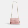 Elodie Crossbody Bag in Loved Denim with Quilting