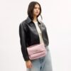 Elodie Crossbody Bag in Loved Denim with Quilting
