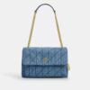 Elodie Crossbody Bag in Regenerative Cotton with Quilting