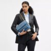 Elodie Crossbody Bag in Regenerative Cotton with Quilting