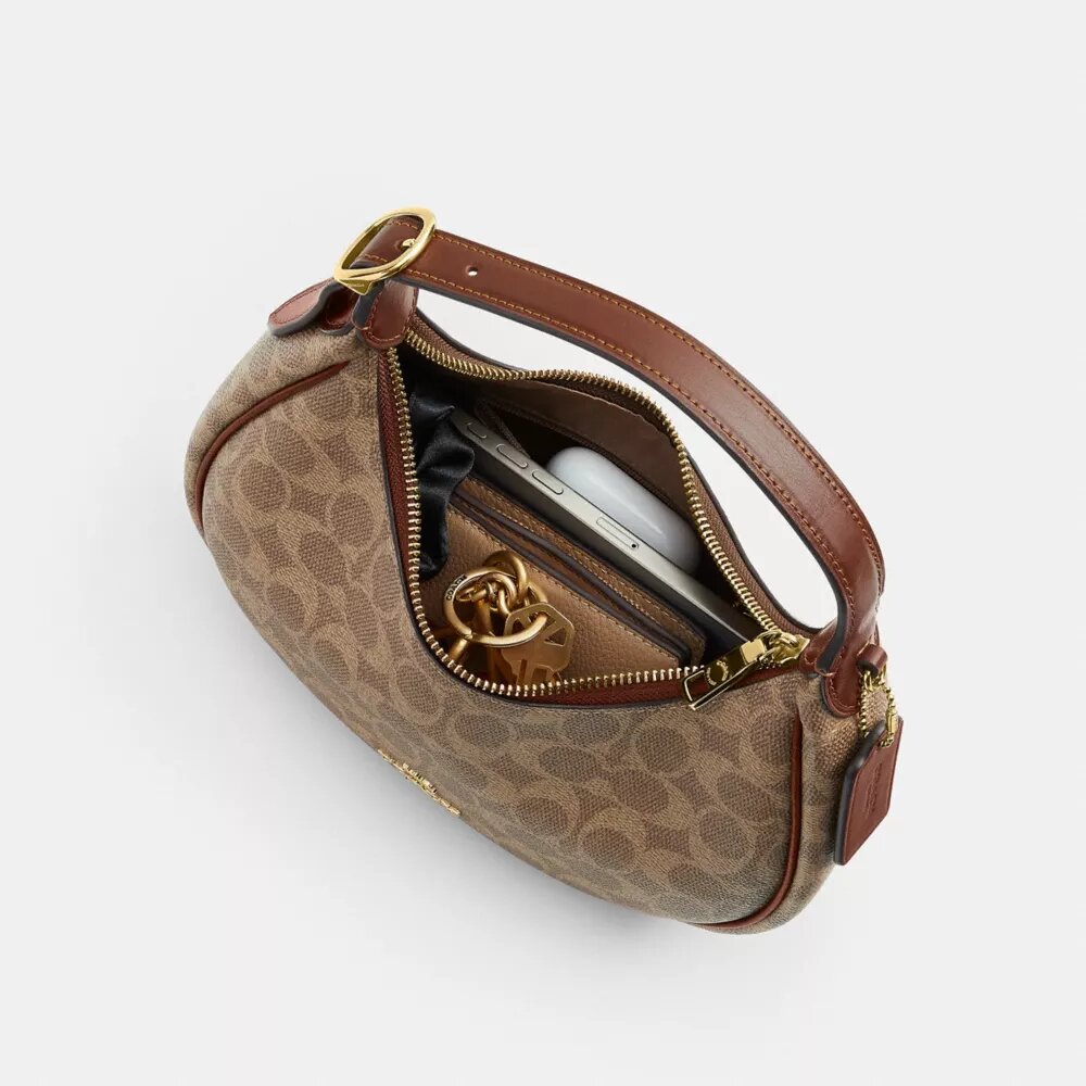 Emily Shoulder Bag in Signature Canvas