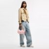 Emily Shoulder Bag in Signature Canvas with Charms