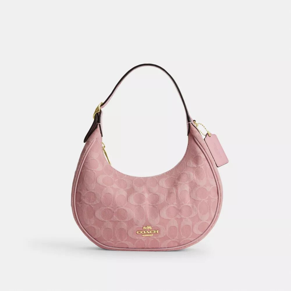 Emily Shoulder Bag in Signature Denim