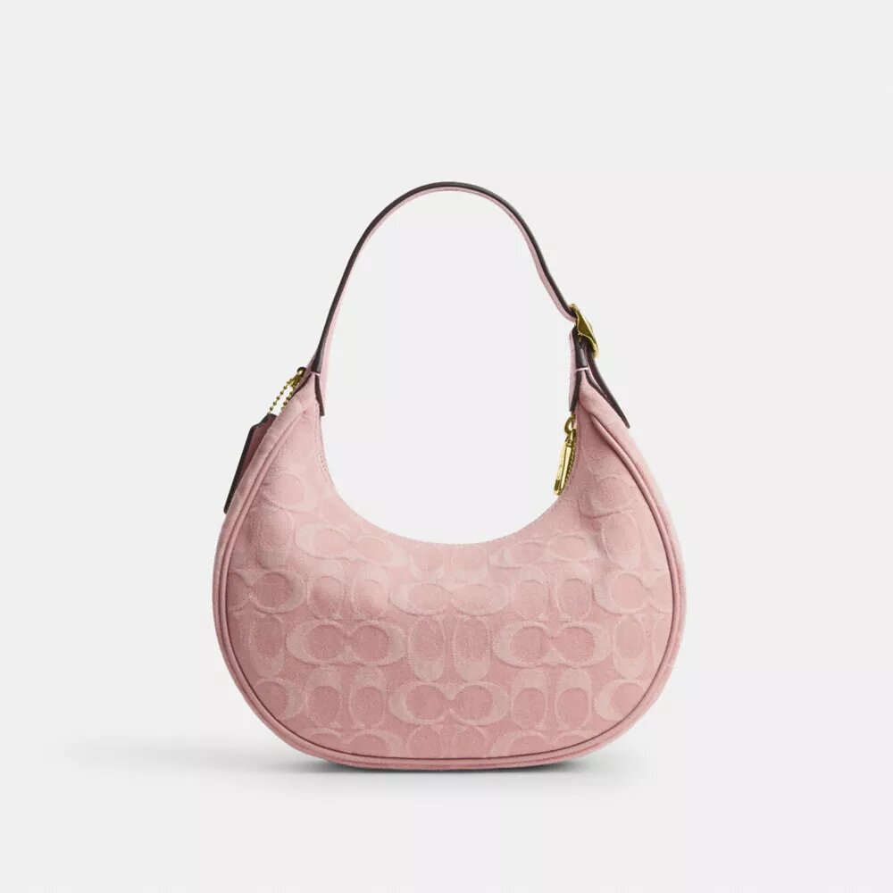 Emily Shoulder Bag in Signature Denim