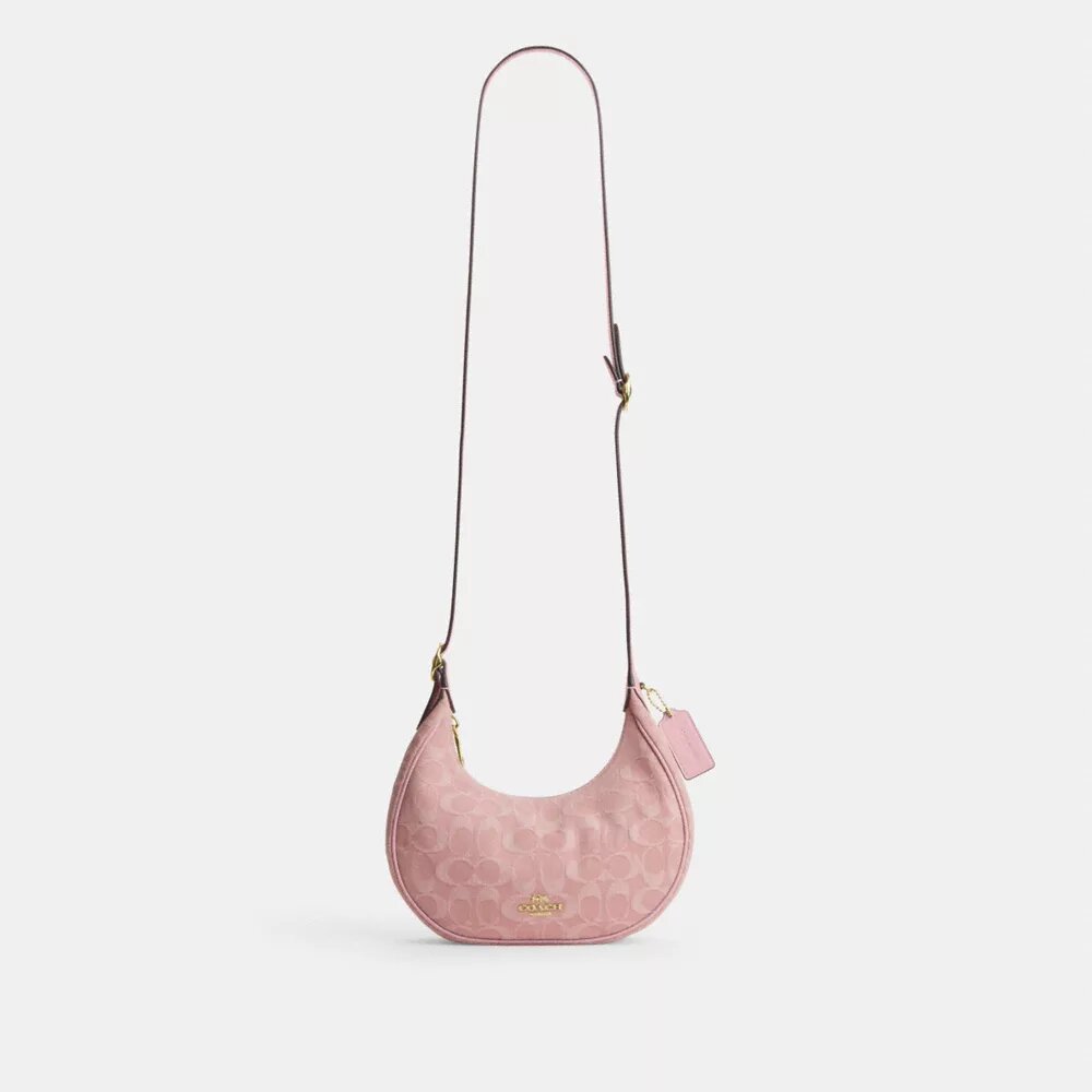 Emily Shoulder Bag in Signature Denim