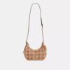 Emily Shoulder Bag with Gingham Print