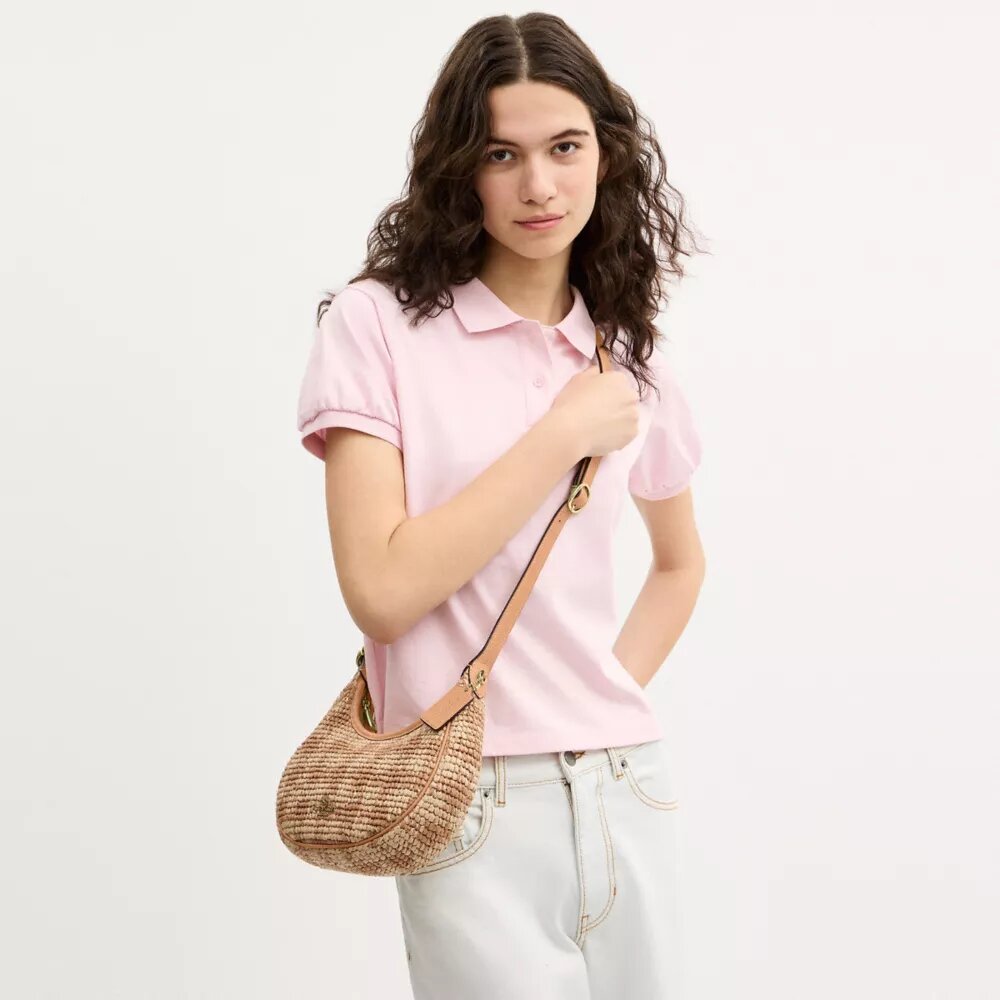 Emily Shoulder Bag with Gingham Print