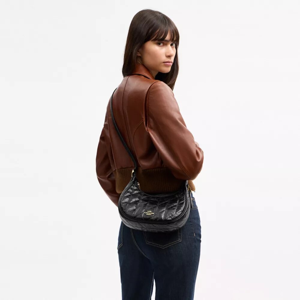 Emily Shoulder Bag with Quilting