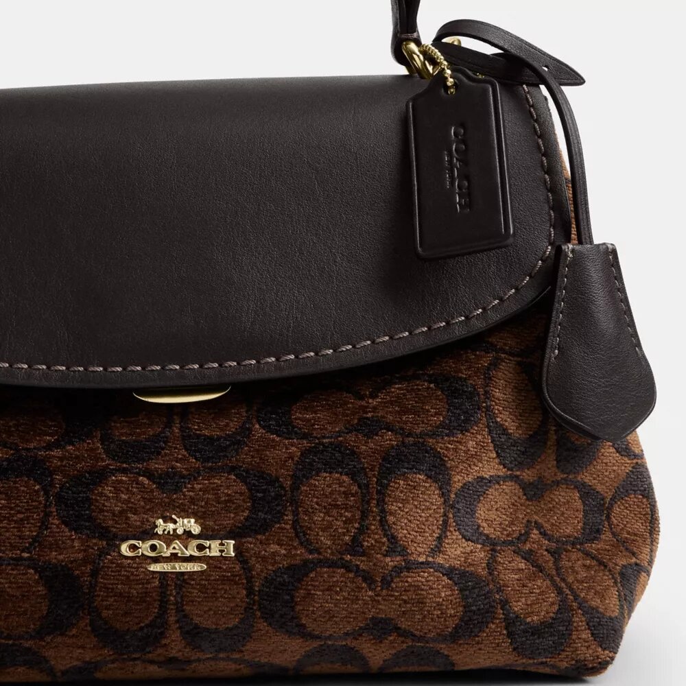 Emory Top Handle Bag in Signature Chenille