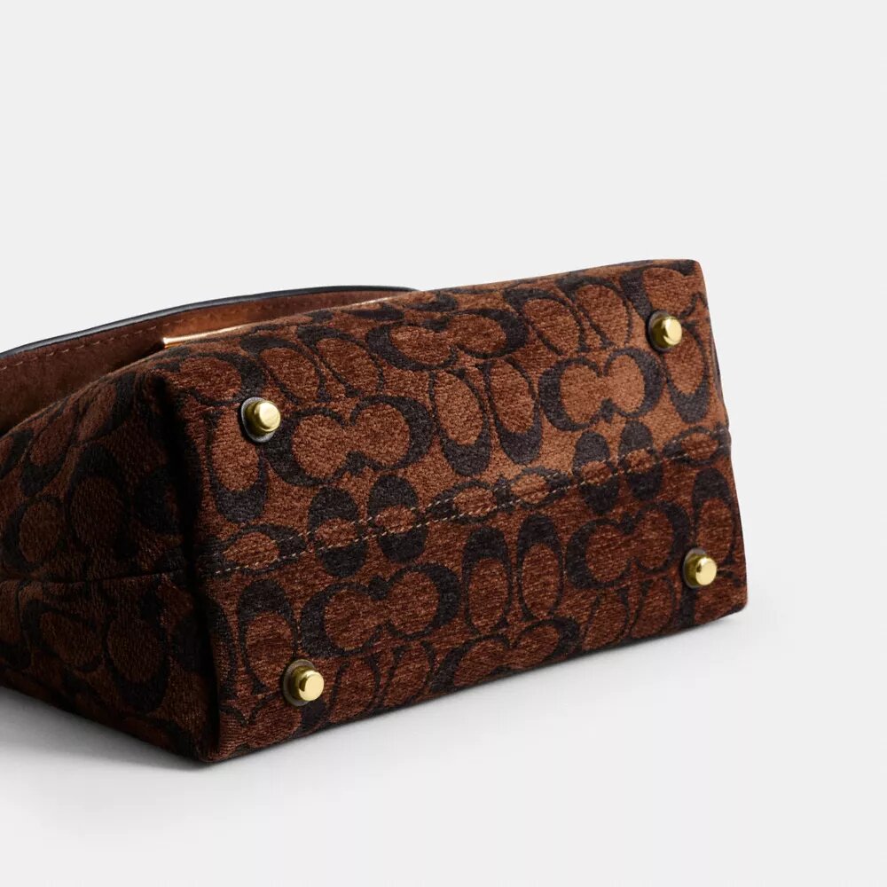 Emory Top Handle Bag in Signature Chenille