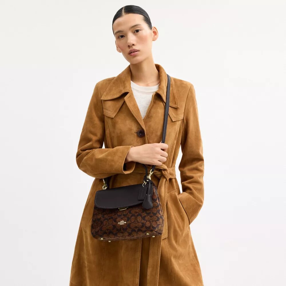 Emory Top Handle Bag in Signature Chenille