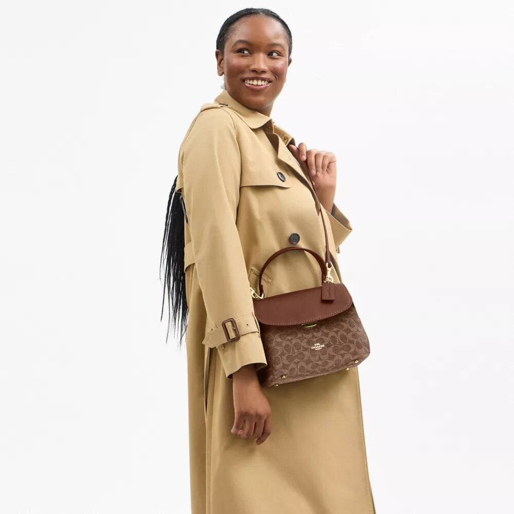 Emory Top Handle Bag in Signature Chenille