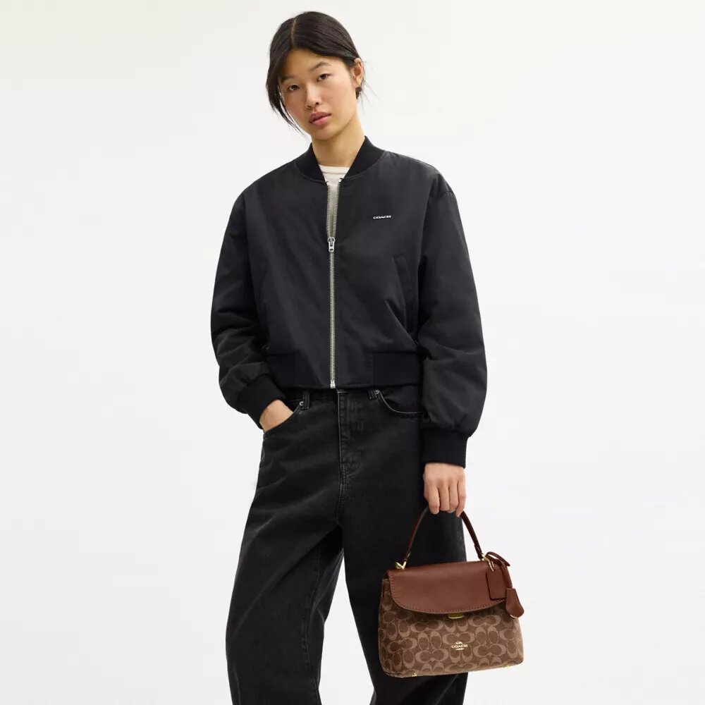 Emory Top Handle Bag in Signature Chenille