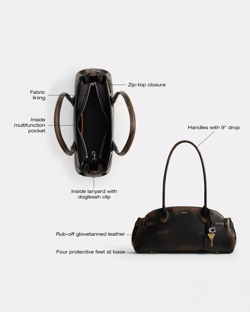 Empire Carryall Bag 34 in Loved Leather