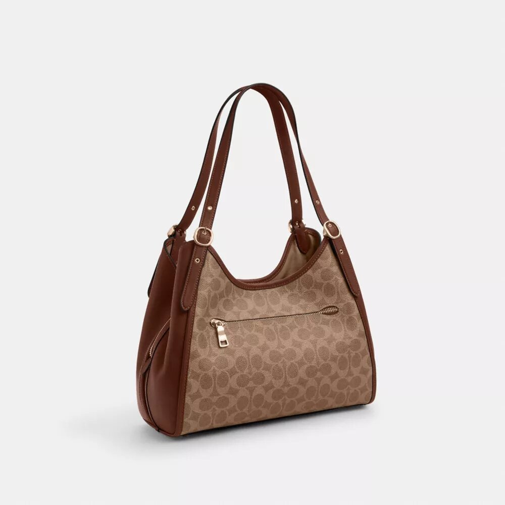 Erin Shoulder Bag in Signature Canvas