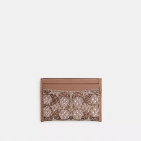 Essential Card Case in Crystal Signature Jacquard