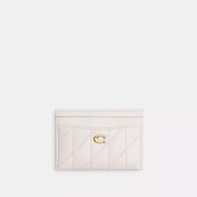 Essential Card Case with Pillow Quilting
