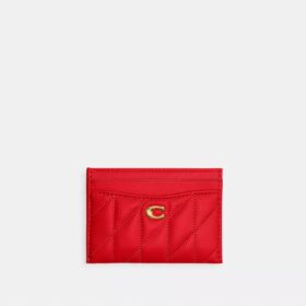 Essential Card Case with Pillow Quilting