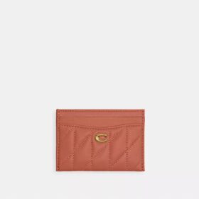 Essential Card Case with Pillow Quilting
